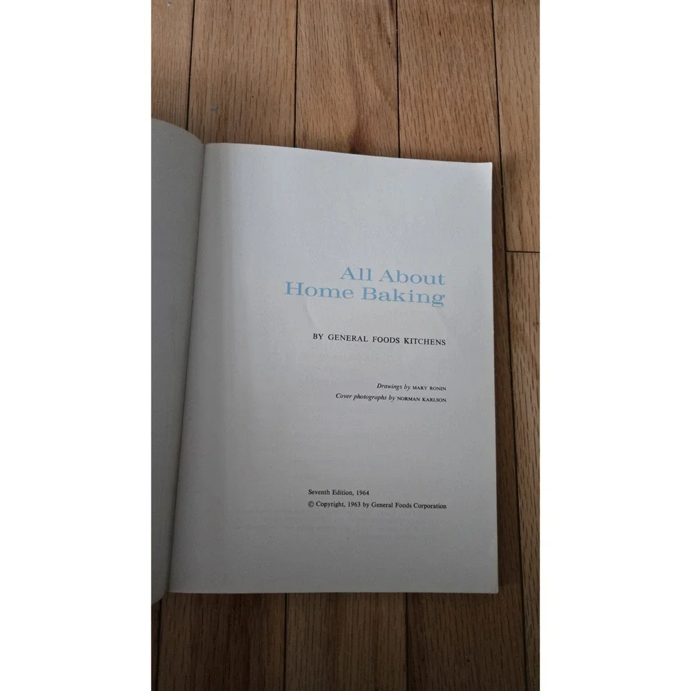 All‎ About Home Baking - General Foods Kitchens - hardcover - 1960